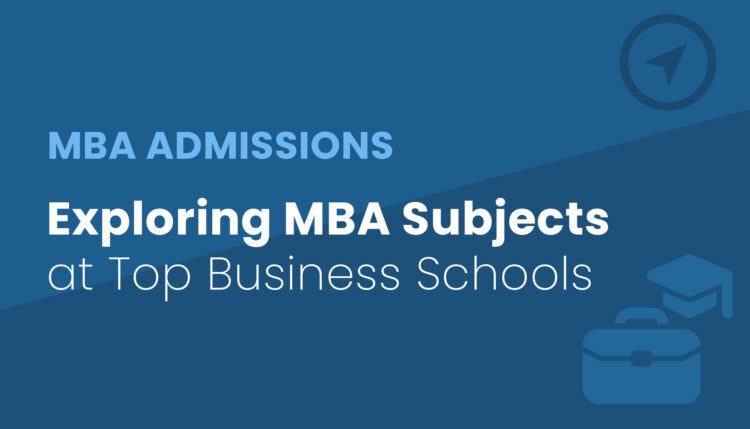 mba subjects