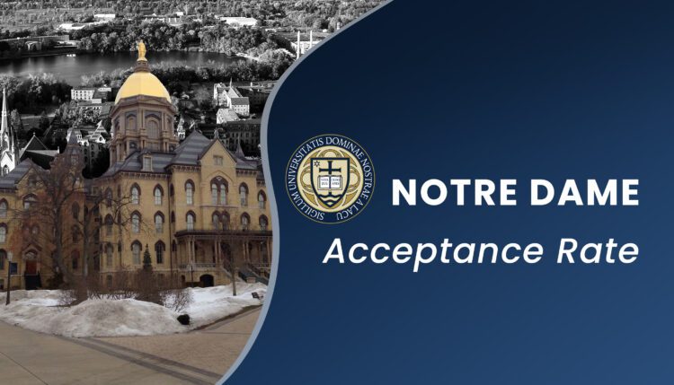 notre dame acceptance rate